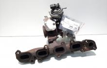 Turbosuflanta, cod 04L253016H, Audi A3 Cabriolet (8P7), 1.6 TDI, CXXB (id:598649)