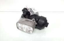 Carcasa filtru ulei cu racitor ulei, cod 03L115389C, 03L117021C, VW Passat CC (357), 2.0 TDI, CFF (idi:607483)