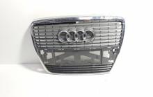 Grila bara fata centrala sus cu sigla, Audi A6 (4F2, C6) (id:612103)