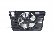 Electroventilator cu releu, cod 1K0121203AN, VW Golf 6 (5K1), 1.6 TDI (id:618917)