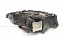 Far stanga cu lupa si xenon, Bmw 5 (F10), vol pe dr (id:619003)