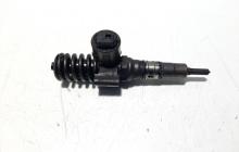 Injector, cod 03G130073G+, BTC, 0414720404, Audi A4 (8EC, B7) 2.0 TDI, BRB (idi:620986)