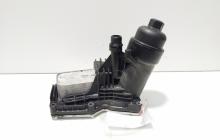 Carcasa filtru ulei cu racitor ulei, cod 70377932, 70377354, Bmw 3 Cabriolet (E93), 2.0 diesel, N47D20C (idi:627849)