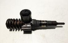 Injector, cod 03G130073G+, BTC, 0414720404, Audi A4 (8EC, B7), 2.0 TDI, BRE (idi:506897)