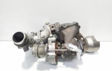 Turbosuflanta biturbo, cod A6510902880, A6510905780, Mercedes Clasa C T-Model (S204), 2.2 CDI, OM651912 (id:639813)