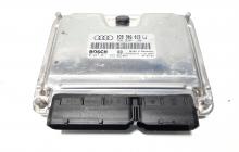 Calculator motor, cod 038906019LJ, 0281011222, Skoda Superb I (3U4), 1.9 TDI, AVF (idi:483108)