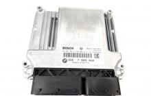 Calculator motor ECU, cod 7809000, 0281014238, Bmw 5 Touring (E61), 2.0 diesel, N47D20A (idi:426175)