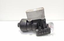 Carcasa filtru ulei cu racitor ulei, cod 03L115389C, 03L117021C, Audi A5 Sportback (8TA), 2.0 TDI, CJC (idi:643787)