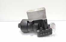 Carcasa filtru ulei cu racitor ulei, cod 03L115389C, 03L117021C, VW Passat (362), 2.0 TDI, CFG (idi:643787)