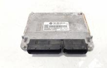 Calculator motor ECU, cod 06A906033GG, Audi A3 Cabriolet (8P7), 1.6 benz, BSE (idi:647809)