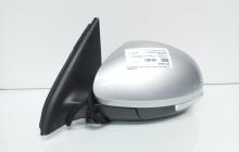 Oglinda electrica stanga cu semnalizare lumina ambientala si rabatare electrica, Vw Tiguan (5N) (id:651381)