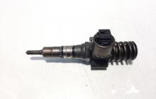 Injector, cod 03G130073G+, BTC, 0414720404, Audi A4 Avant (8ED, B7) 2.0 TDI, BRE (idi:615793)