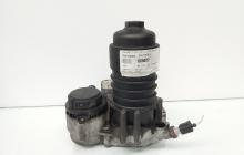 Carcasa filtru ulei cu racitor ulei, cod 059115397L, Audi A6 (4F2, C6), 3.0 TDI, BMK (id:665027)