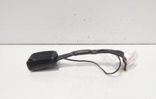 Capsa centura dreapta fata cu fir, cod 1K3857756BA, Vw Golf 6 Variant (AJ5) (idi:664703)