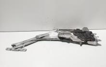 Macara cu motoras usa dreapta fata, cod GM90521876, Opel Astra G (id:665744)
