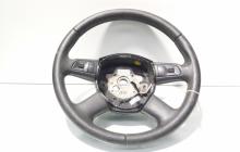 Volan piele cu comenzi, cod 8K0419091B, Audi A4 Avant (8K5, B8) (id:666196)