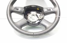 Volan piele cu comenzi, cod 8K0419091B, Audi A4 Avant (8K5, B8) (id:666196)