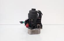 Carcasa filtru ulei cu racitor, cod 03N115389A, 03N117021, Skoda Octavia 3 (5E3), 1.6 TDI, CXXB (id:667675)