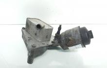 Carcasa filtru ulei cu racitor ulei, cod GM55199627, Opel Astra H Sedan, 1.9 CDTI, Z19DT (idi:664571)
