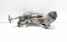 Carcasa filtru ulei cu racitor ulei, cod GM12992593, Opel Signum, 1.8 benz, Z18XER (id:672676)