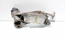 Carcasa filtru ulei cu racitor ulei, cod GM12992593, Opel Signum, 1.8 benz, Z18XER (id:672676)