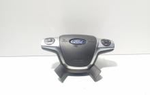 Airbag volan cu comenzi, cod EM51-R042B85-AA3ZHE, Ford Focus 3 (id:674353)