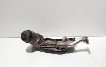 Carcasa filtru ulei cu racitor ulei, cod GM12992593, Opel Astra H GTC, 1.8 benz, Z18XER (idi:674539)