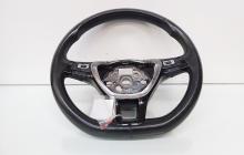 Volan piele cu comenzi si padele, cod 5G0419091, Vw Passat Alltrack (3G5) (idi:667139)