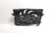 Electroventilator cu releu, cod 214818009R, Dacia Sandero 2, 1.5 DCI, K9K612 (id:676121)