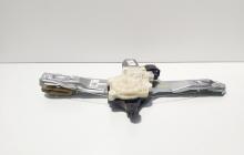 Macara cu motoras usa dreapta spate, cod BM51-A27000-BC, Ford Focus 3 Sedan (idi:672710)