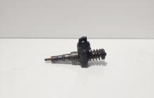 Injector, cod 038130080AX, 0986441517, Skoda Superb II (3T4), 2.0 TDI, BMP (idi:673367)