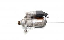 Electromotor cu Start-Stop Valeo, cod 02Z911024A, Vw Touran (1T1, 1T2), 1.6 TDI, CAY, 5 vit man (idi:544275)