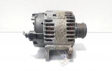 Alternator 140A Valeo, cod 06F903023C, VW Golf 5 Variant (1K5), 2.0 TDI, BMM (idi:642724)