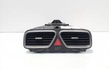 Grila aer bord centrala cu buton avarii, cod 1Q0819735C, Vw Eos (1F7, 1F8) (id:680428)