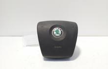 Airbag volan, cod 5J0880201B, Skoda Fabia 2 (5J, 542) (id:680646)