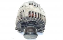 Alternator 140A Valeo, cod 06F903023C, Skoda Superb II Combi (3T5), 1.9 TDI, BXE (idi:489305)