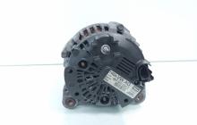 Alternator 140A Valeo, cod 06F903023C, Skoda Superb II Combi (3T5), 2.0 TDI, BKD (idi:653957)