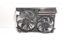 Grup electroventilatoare, cod 1K0121207AA, Skoda Octavia 2 Combi (1Z5) 2.0 TDI, CBA (id:684410)