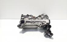 Carcasa filtru ulei cu racitor, cod 70321178, Mercedes Clasa GLA (X156) 2.2 CDI, OM651930 (id:687592)