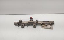 Rampa injectoare cu senzor, cod 0445214019, Peugeot 307 SW 2.0 HDI, RHS (id:687675)