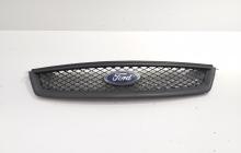 Grila bara fata centrala cu sigla, cod 4M51-8138-AE, Ford Focus 2 (DA) (id:687705)