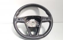Volan piele cu comenzi, cod 5F0419091L, Seat Leon (5F1) (id:689091)