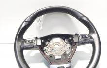 Volan piele cu comenzi si padele, cod 3C8419091BF, VW Passat Variant (365) (id:689108)
