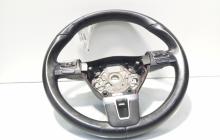 Volan piele cu comenzi si padele, cod 3C8419091BF, VW Passat Variant (365) (id:689108)