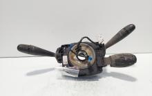 Man semnalizare cu bloc lumini si man comenzi audio cu man stergatoare si spirala volan, cod 96667318XT, Peugeot 3008 (id:689233