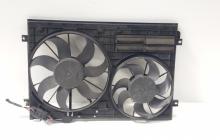Grup electroventilatoare, cod 1K0121207AA, Vw Golf 5 (1K1) 2.0 TDI, BKD (id:689585)
