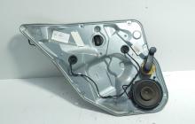 Macara manuala usa stanga spate, cod 6L4839755L, Seat Ibiza 4 (6L1) (id:690657)
