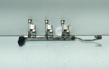 Rampa injectoare, cod DM5G-9H487-AA, 0261555137, Ford Focus 3, 1.0 benz, M1DA (id:690436)