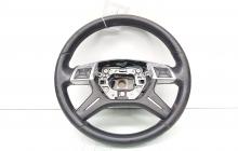 Volan piele cu comenzi, cod A2464601503, Mercedes Clasa C (W204) (id:691856)