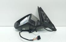 Oglinda electrica stanga cu semn, lumina ambientala si rabatare electrica, Skoda Octavia 3 (5E3) vol pe dreapta (id:693495)